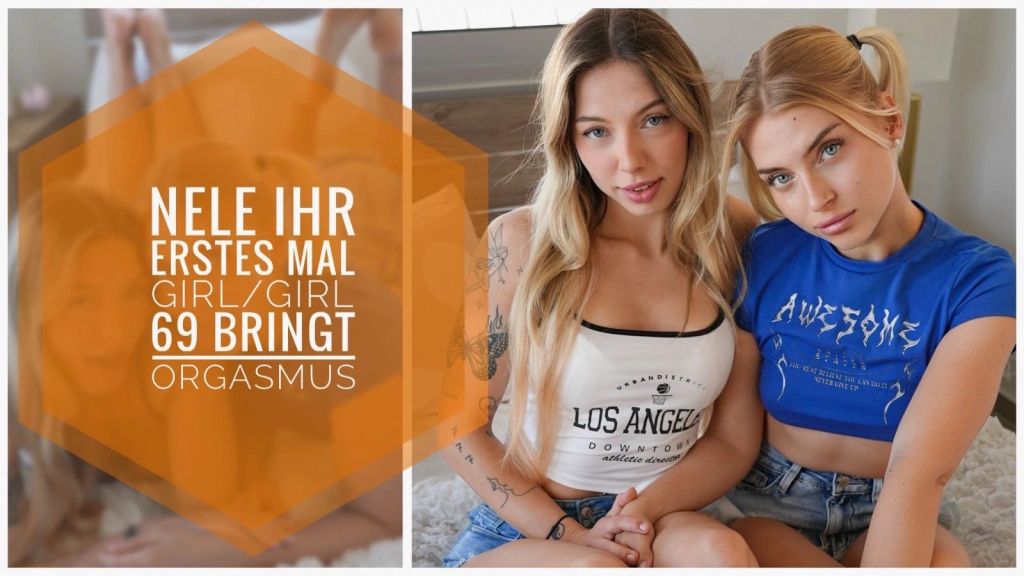 Lia Engel - ERSTES MAL MIT NELE SOMMER!!! Lecken bis zum Höhepunkt!