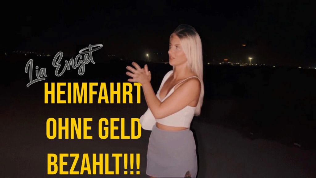 Lia Engel - HEIMFAHRT MIT BLOWJOB UND PUSSY BEZAHLT!!!